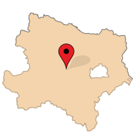 ligging van Jeutendorf