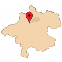 ligging van Kiesenberg