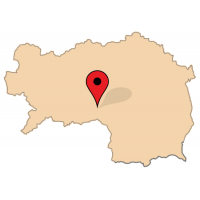 ligging van Kleinfeistritz