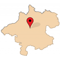 ligging van Kleinkrottendorf