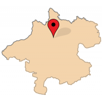 ligging van Kleinsteingrub