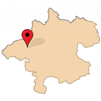 ligging van Kleinweiffendorf