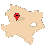 ligging van Köfering