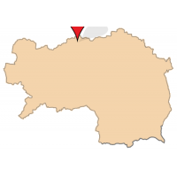 ligging van Krippau