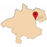 ligging van Kristein