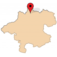 ligging van Krondorf