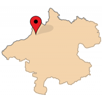 ligging van Kurzenkirchen