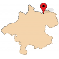 ligging van Lahrndorf