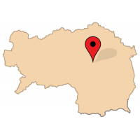 ligging van Laufnitzdorf