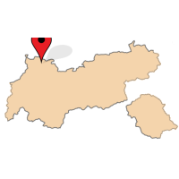 ligging van Lechaschau