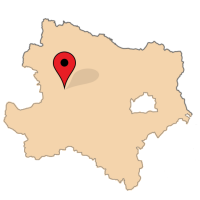 ligging van Lehsdorf