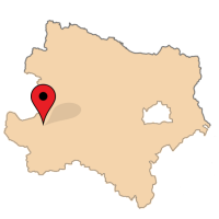 ligging van Leutzmannsdorf