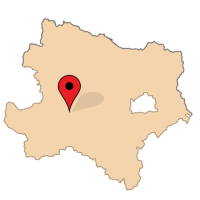 ligging van Loitzdorf