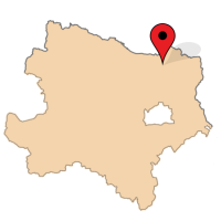 ligging van Loosdorf