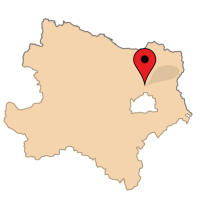 ligging van Manhartsbrunn