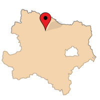 ligging van Manichfall