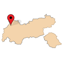 ligging van Martinau