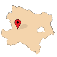 ligging van Matzleinsdorf