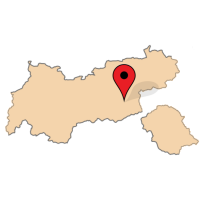 ligging van Mayrhofen
