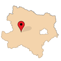 ligging van Merkendorf