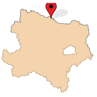 ligging van Merkersdorf