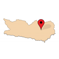 ligging van Milbersdorf