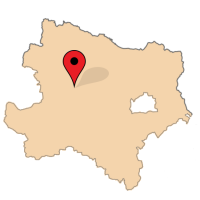 ligging van Mitterarnsdorf