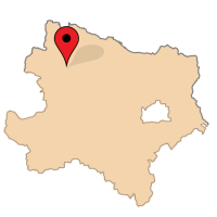 ligging van Mitterreith