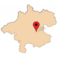 ligging van Möderndorf