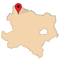 ligging van Modlisch