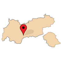 ligging van Mutterbergalm