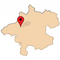 ligging van Niederbrunn