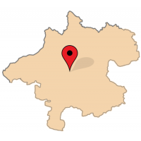 ligging van Niederschwaig
