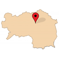 ligging van Niklasdorf