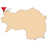 ligging van Ober-Lupitsch