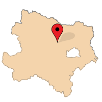 ligging van Oberabsdorf