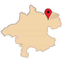 ligging van Oberaich