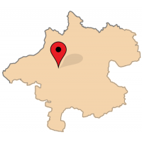 ligging van Oberentern