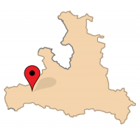 ligging van Oberfelben