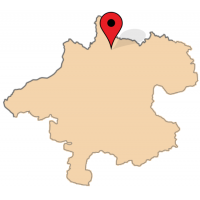 ligging van Oberfeuchtenbach
