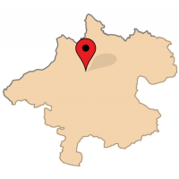 ligging van Oberfurth
