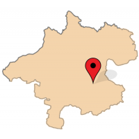 ligging van Obergrünburg