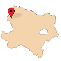 ligging van Oberkirchen