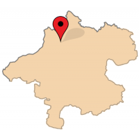 ligging van Obermaggau