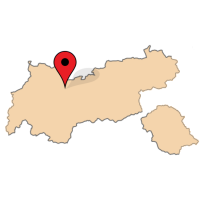 ligging van Obermieming