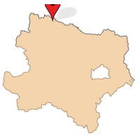 ligging van Oberndorf