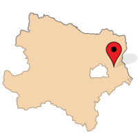 ligging van Obersiebenbrunn