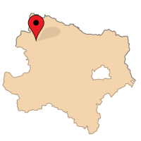 ligging van Oberstrahlbach