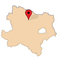 ligging van Olbersdorf