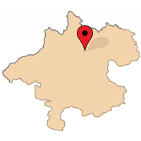 ligging van Pfeiffersiedlung